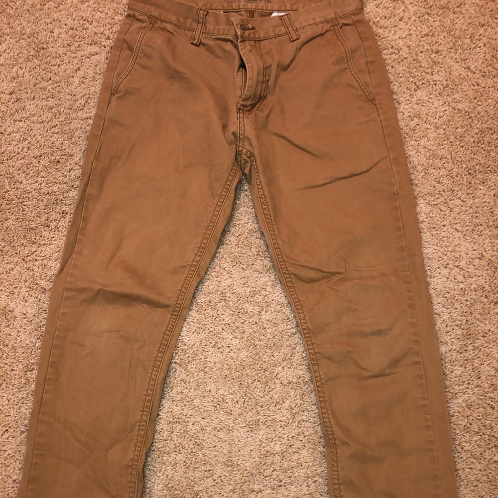 Khaki jeans